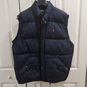 Polo by Ralph Lauren Men's Navy Puffer Vest
